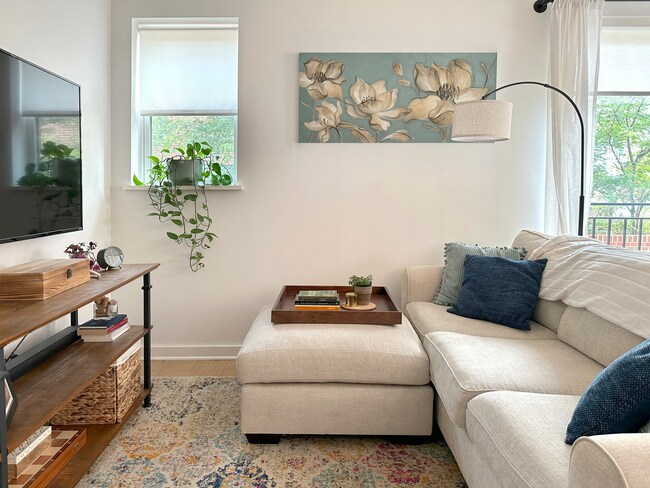 Living Room - 129 W St NW