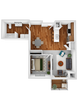 Apartment Style- 1 Bedroom 1 Bathroom