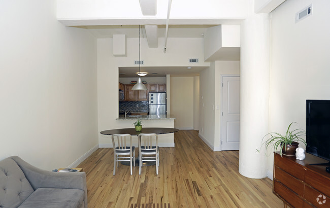 Apt 1 Interior - View - Silk Mill Lofts