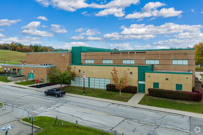 Growing students in the neighborhood attend Slippery Rock Area High School.