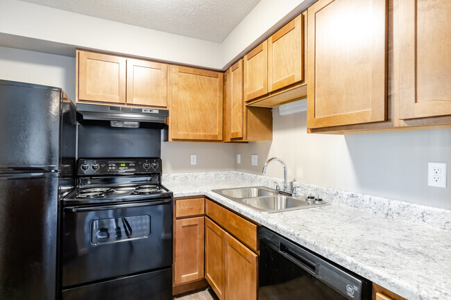 1HAB, 1BA - Cocina - Prairie Green Apartment Homes