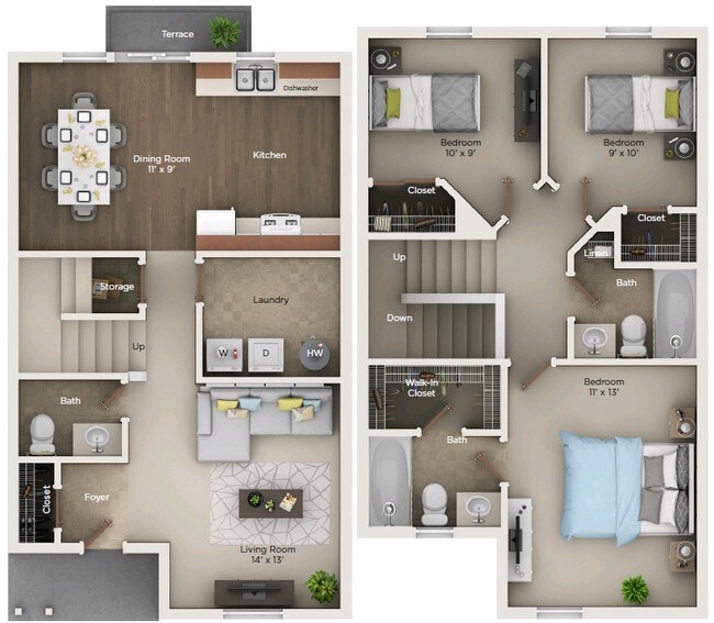 Willow Creek Apartments & Townhomes Rentals Battle Creek, MI