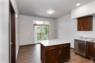 Kitchen and Living Room - The Lux