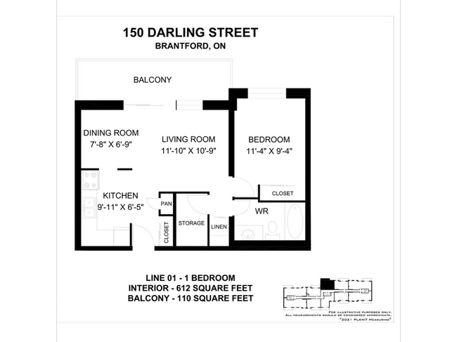 Floorplan - Centennial Towers