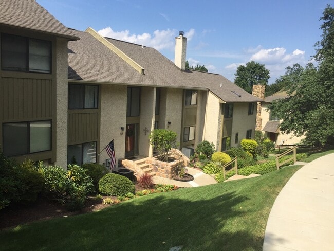 443 on left, looking east - 443 Lynetree Dr
