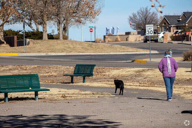 You will often find Los Lunas residents outside with their dogs.