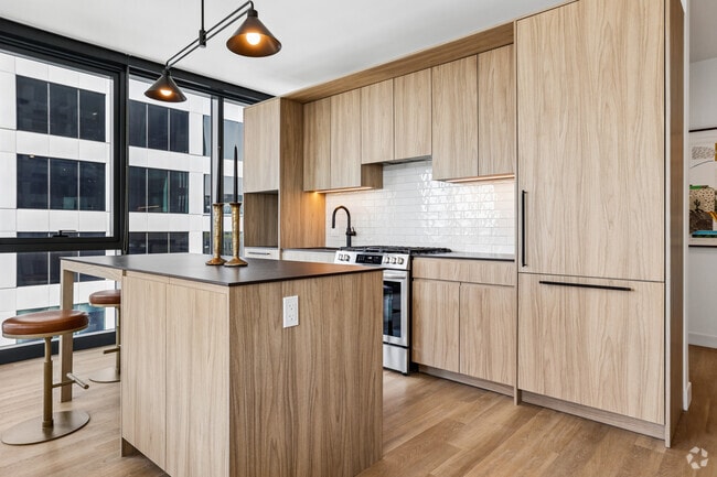 2BR, 2BA - 1,095SF - Kitchen - Stead 220 Chicago