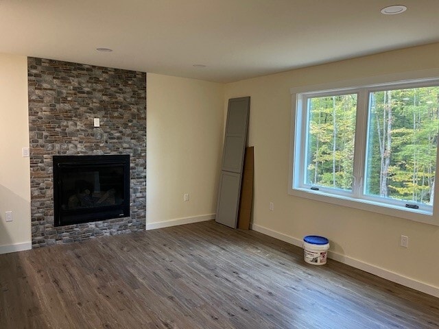Gas Fireplace - 1133 Chocorua Rd