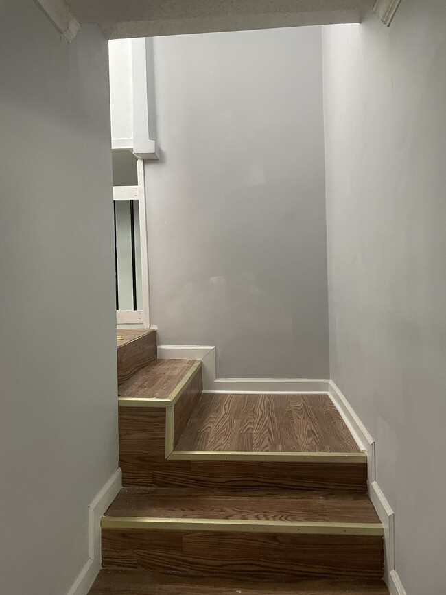 New staircase to upstairs - 1307 E Ash St