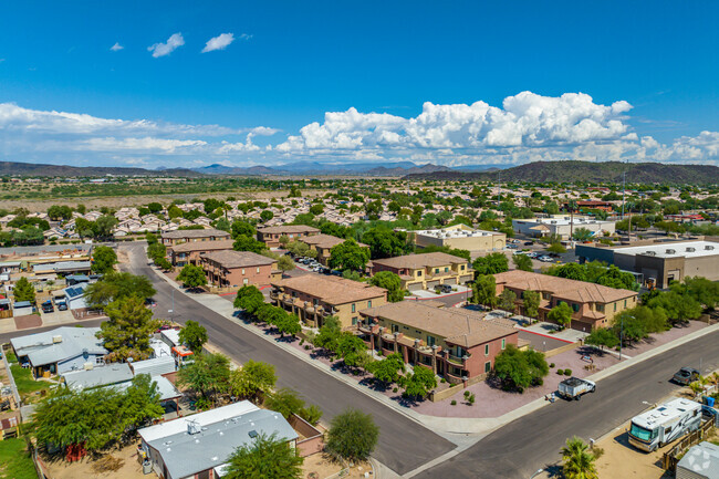 Aerial Photo - Portales Town Homes
