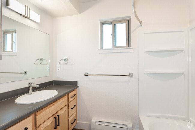1 habitación, 1 baño, 650 pies cuadrados, baño - Overlook at Thornton