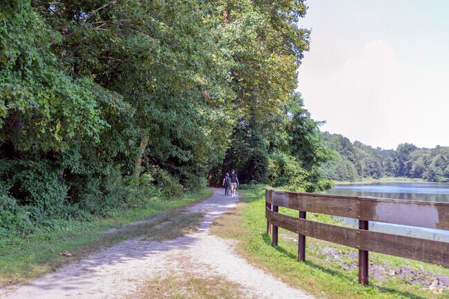 Twin Lakes Park offers a picturesque and large space to walk the dog.