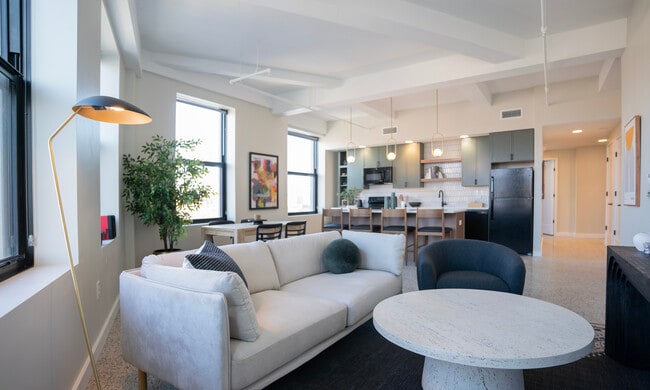 Apt 1108 Living Area / Kitchen - The Chimes Building