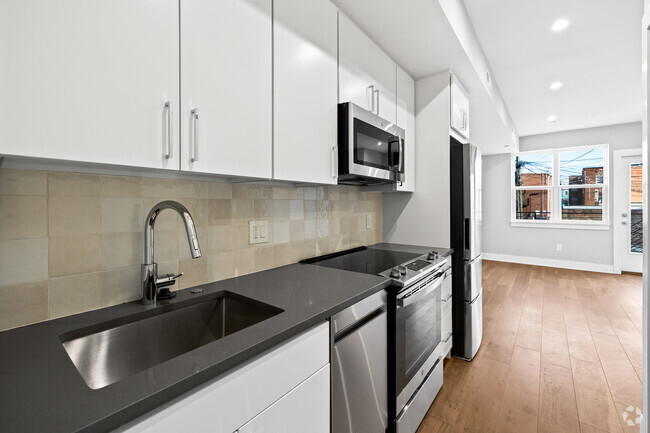 Studio - 655 SF - Kitchen - 3315 11th St NW