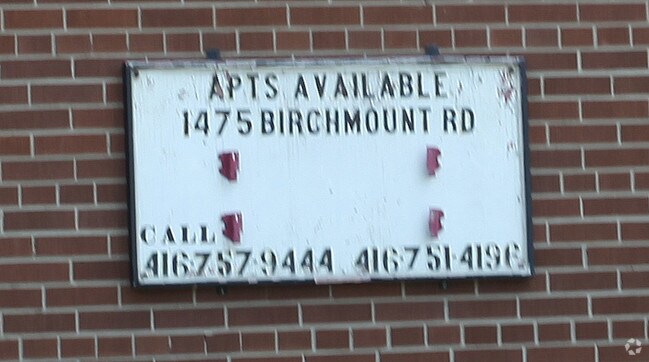 Photo du bâtiment - 1475 Birchmount Rd