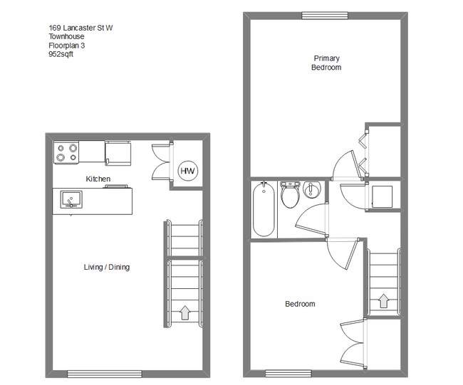 Photo du bâtiment - Huge Townhouse On A Park! One Month Free Rent!