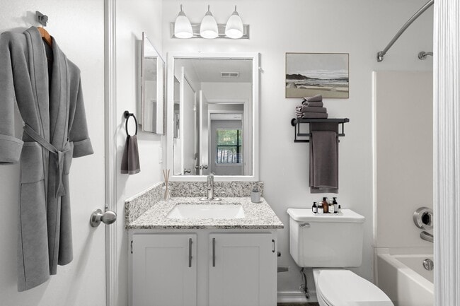 Bathroom - Rosewood Apartment Homes