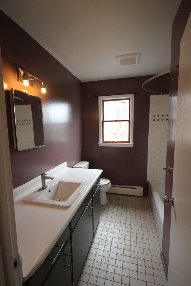 Example Photo - Updated bathroom in similar apartment - 2158 Mountain View Ave