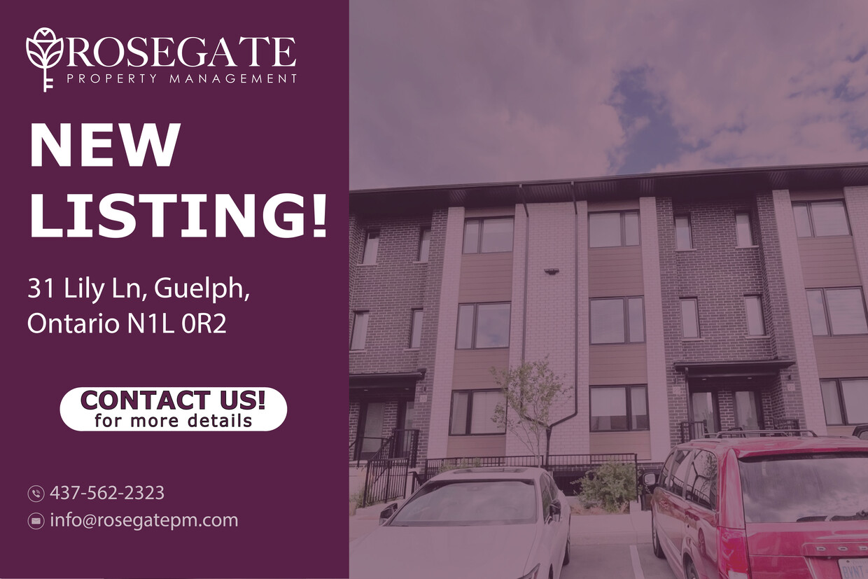 Photo principale - Modern 3-Bedroom, 2.5-Bath Home in Guelph ...