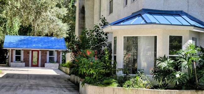 private entry on far side of the mansion - not the studio though - 6542 Sherry Ln