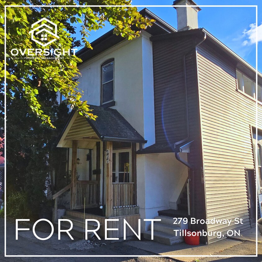 279 Broadway, Tillsonburg, ON N4G 3R6 House for Rent in Tillsonburg