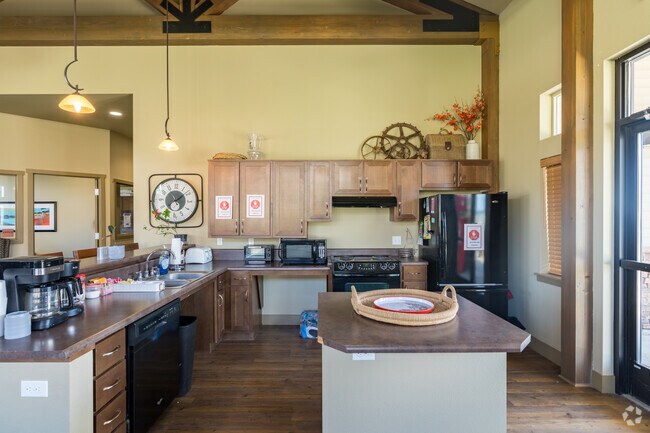 Cocina de la casa club - Copper Landing