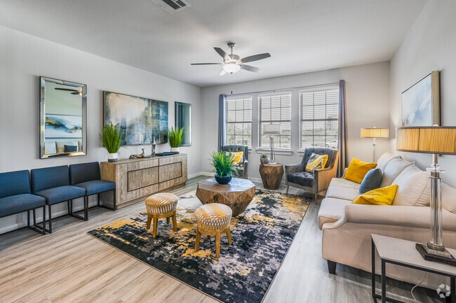 Pinnacle 3BR, 2.5BA - 1,826SF - Living Room - Tavolo Park Townhomes