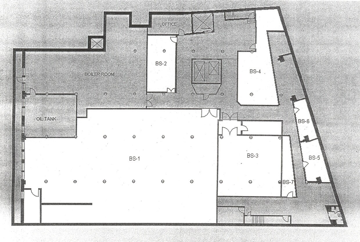 BSMT floor plan - 16-26 Cooper Sq