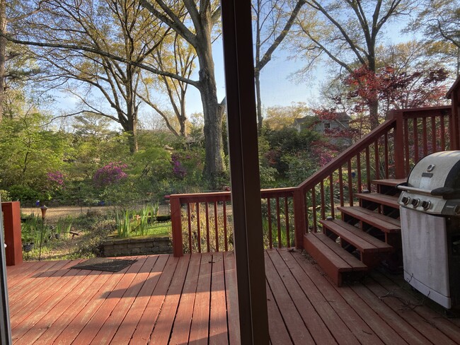 deck and garden view - 981 Underwood Ave SE