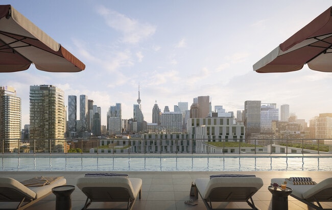 Piscine sur le toit de The Cove - Cherry House at Canary Landing