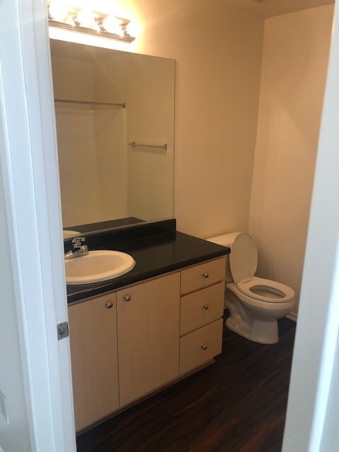 Studio Bathroom - Helix at University Village