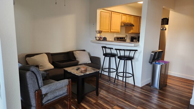 Living and dining area - 7932 Mission Center Ct