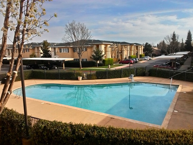 Hermosa piscina con profundidad máxima de 5 ft - River Oaks Apartments