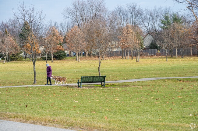 Southwest Fort Wayne residents can use the walking trails at Indian Trails Park.