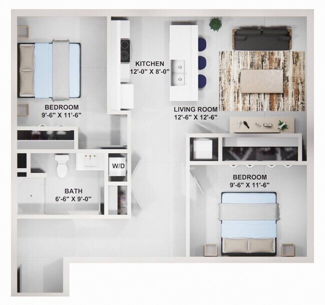 B1.4 (2x1) - Flashcube Apartments