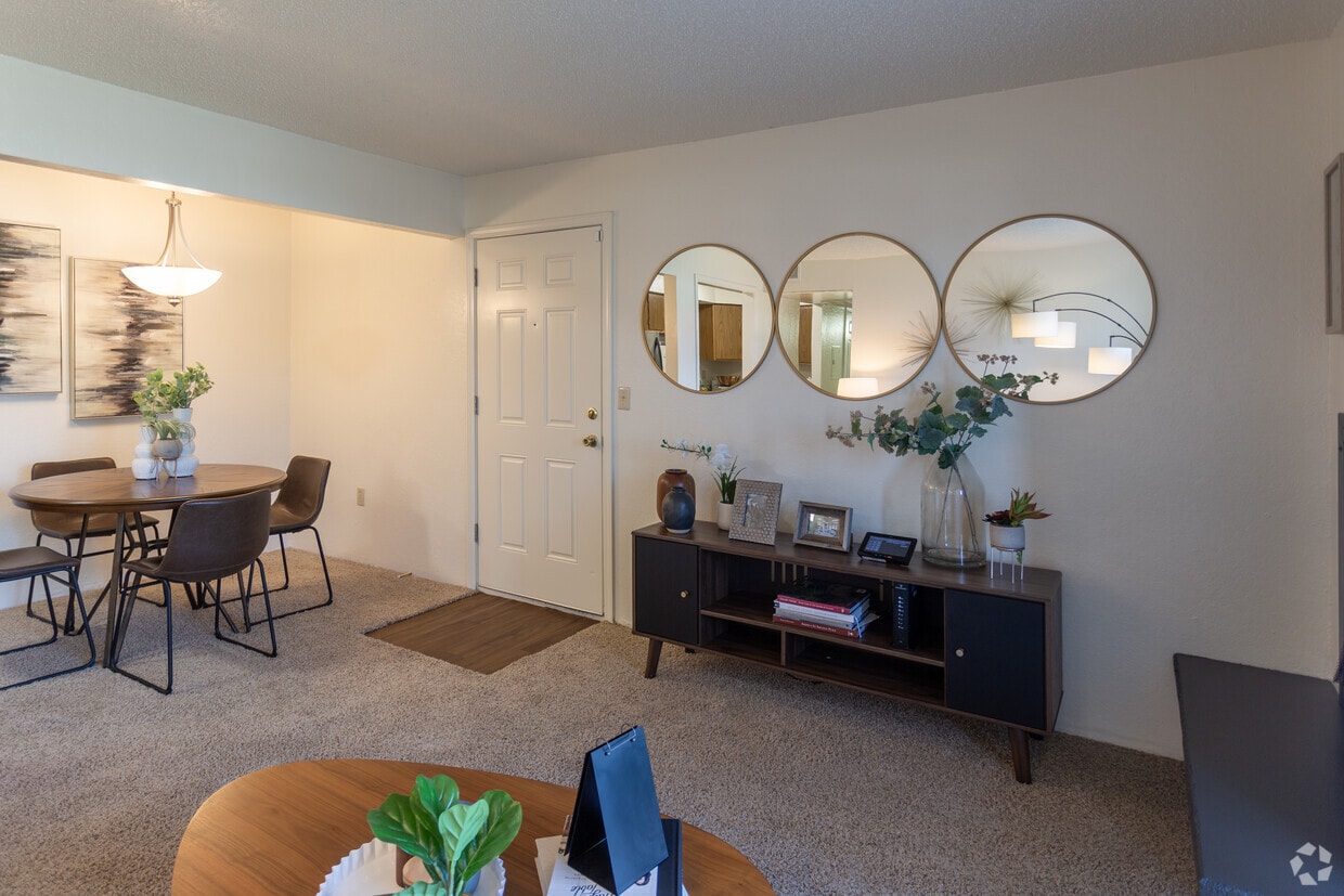 Living room - Council Place Apartments