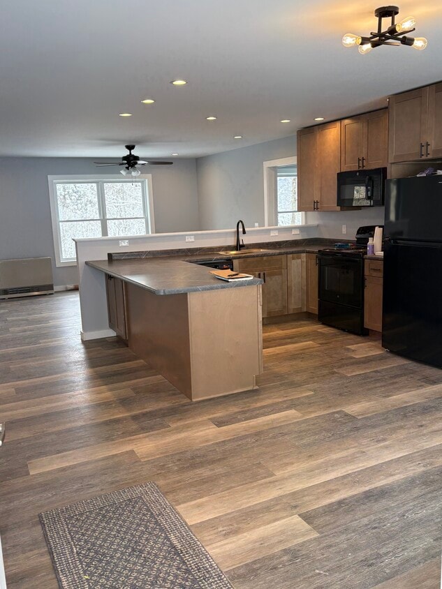 Open Concept Kitchen - 867 Upper Pleasant Valley Rd (Cambridge, VT)