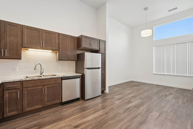 Kitchen and Living Room - Vance Street Flats