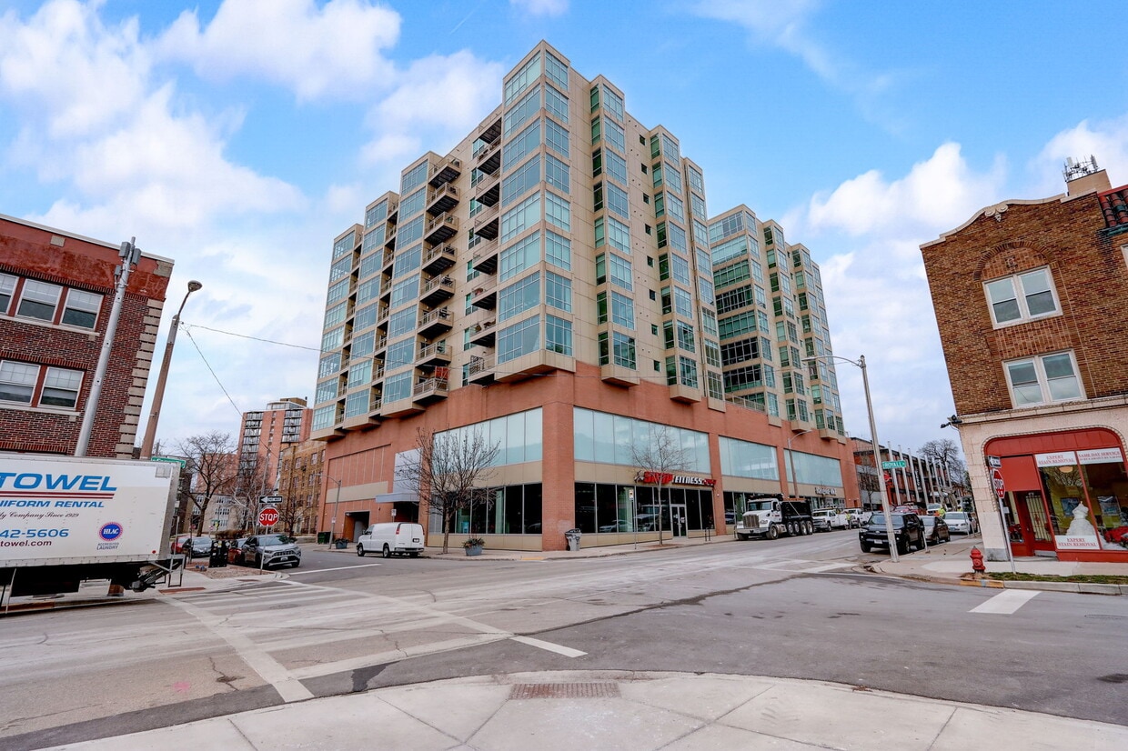 On the corner of Royall and Farwell - 1550 E Royall Pl