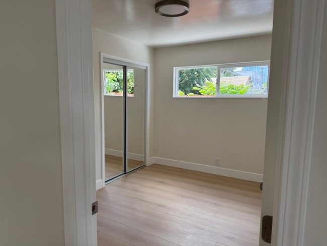 Natural lighting in the bed room with new fixtures, doors, premium floor and insulated unit. - 83 N 11th St
