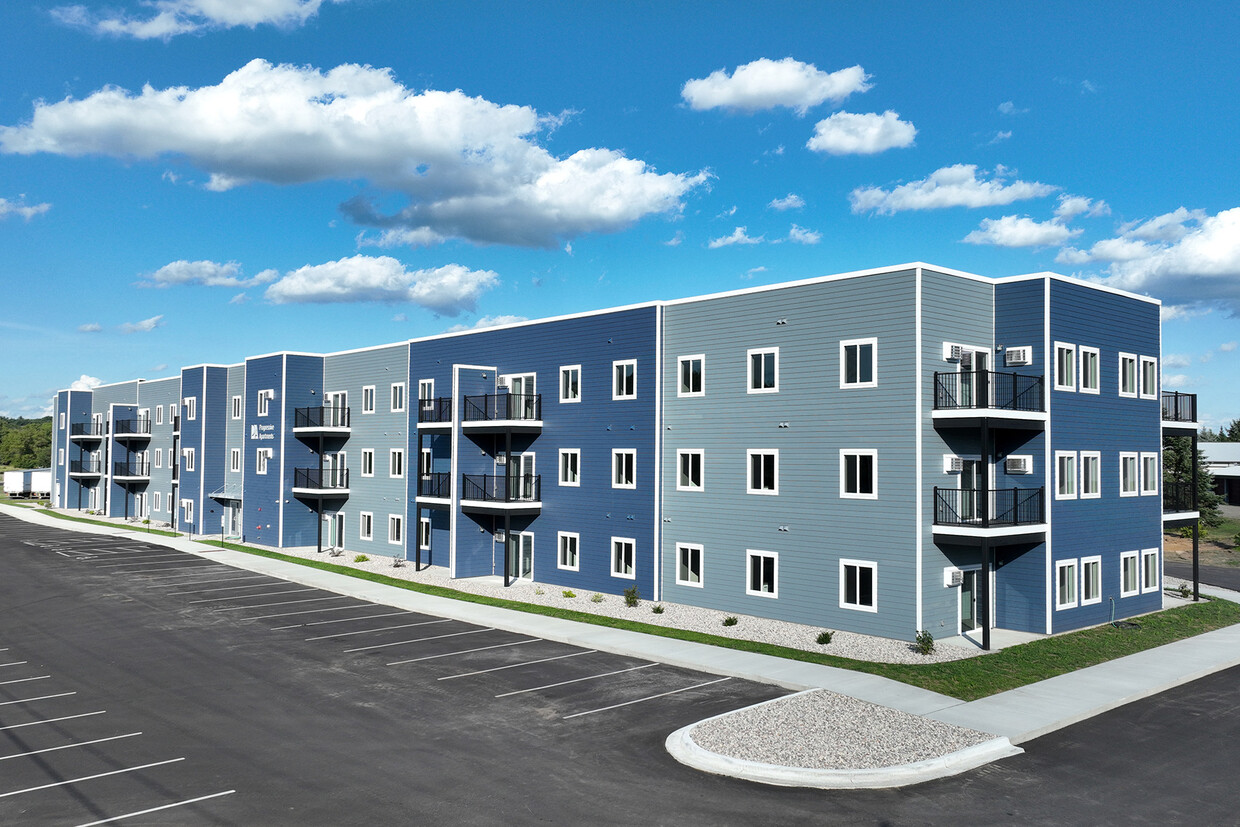 Exterior de los apartamentos progresivos - Progressive Apartments