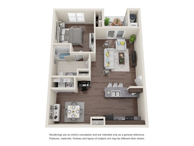 One Bedroom - Ridge At Lancaster