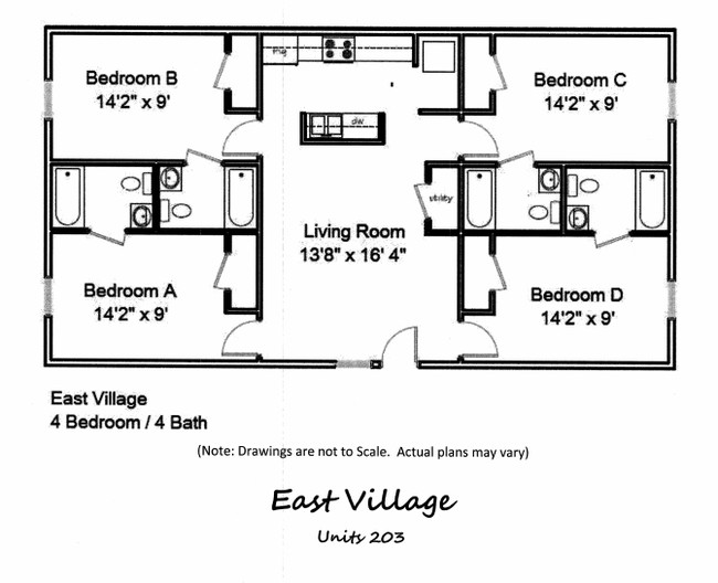 4BR/4BA - East Village Apartments