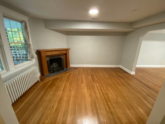 Living Room Fireplace - 1834 Irving St NW