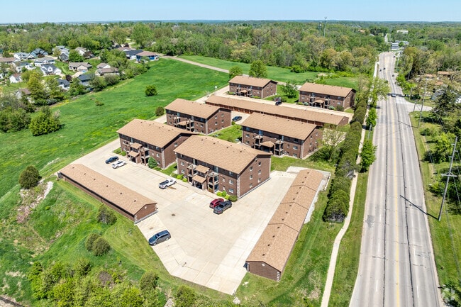 Aerial Photo - Westgate Apartments