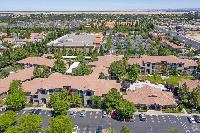 Aerial Photo - Crocker Oaks Apartments