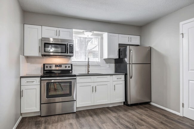 Upgraded kitchen with stainless steel appliances. - Corinth Valley