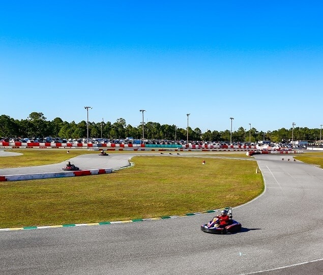 The Orlando Kart Center is a popular destination for Boggy Creek residents