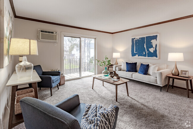 Sala de estar - Wayzata Lake Apartments