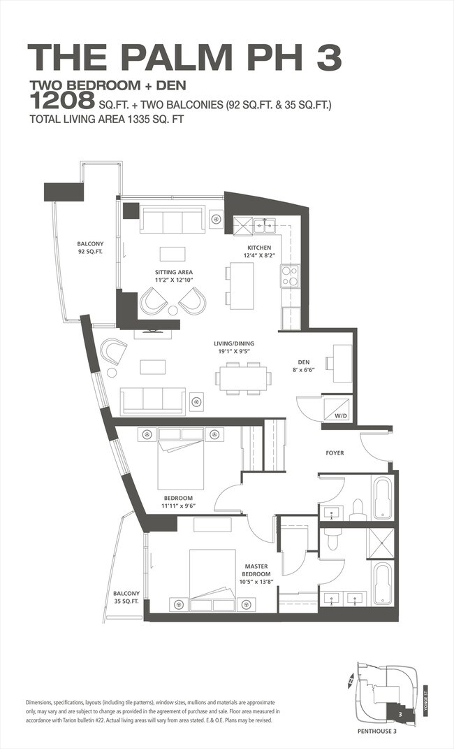 2BR/2BA - The Palm